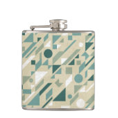 Abstract patroon heupfles (Voorkant)