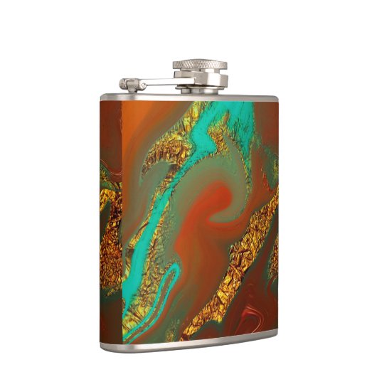 abstract patroon heupfles (Rechts)