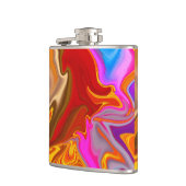 abstract patroon. heupfles (Links)