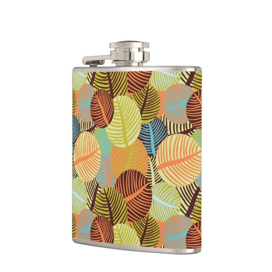 Abstract patroon heupfles (Links)