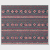 Abstract patroon Hmong inpakpapier (Vlak)