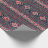 Abstract patroon Hmong inpakpapier (Hoek)