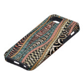 Abstract patroon in etnische stijl Case-Mate iPhone case (Onderkant)