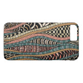 Abstract patroon in etnische stijl Case-Mate iPhone case (Achterkant (Horizontaal))