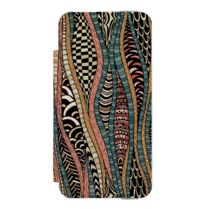Abstract patroon in etnische stijl