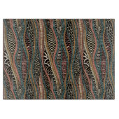 Abstract patroon in etnische stijl snijplank (Voorkant)