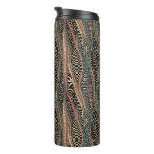 Abstract patroon in etnische stijl thermosbeker (Geroteerd rechts)