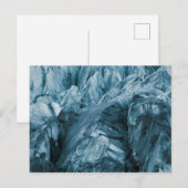 Abstract patroon in gletsjer | IJsland Briefkaart (Voorkant / Achterkant)