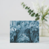 Abstract patroon in gletsjer | IJsland Briefkaart (Staand voorkant)