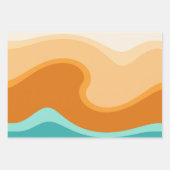 Abstract patroon inpakpapier vel (Voorkant)