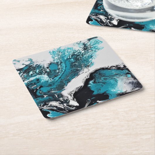 Abstract patroon. kartonnen onderzetters (Schuin)