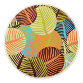 Abstract patroon keramische knop (Voorkant)