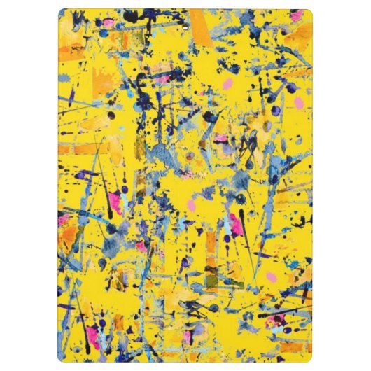 Abstract patroon klembord (Achterkant)