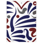abstract patroon klembord (Achterkant)