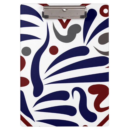 abstract patroon klembord (Voorkant)