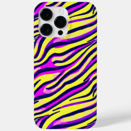 Abstract patroon kleurrijke Zebra Print Stripe Case-Mate iPhone 14 Pro Max Hoesje