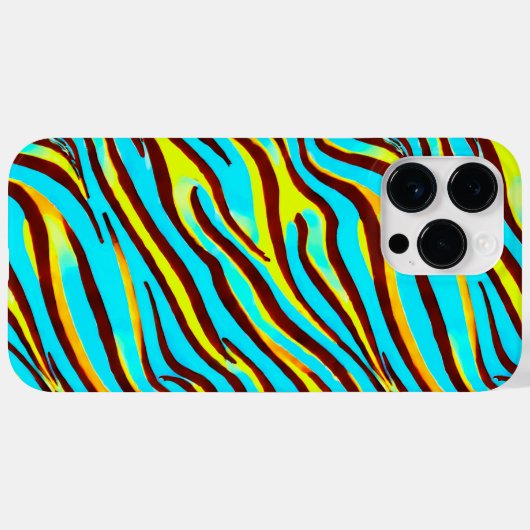 Abstract patroon kleurrijke Zebra Print Stripe Case-Mate iPhone Case (Achterkant (horizontaal))