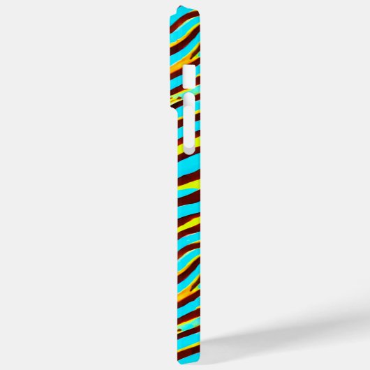 Abstract patroon kleurrijke Zebra Print Stripe Case-Mate iPhone Case (Achterkant / Links)