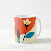 abstract patroon koffiemok (Voorkant rechts)