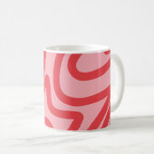 abstract patroon koffiemok (Voorkant rechts)
