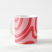 abstract patroon koffiemok (Voorkant links)
