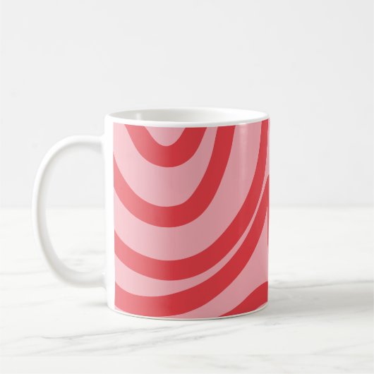abstract patroon koffiemok (Links)
