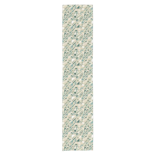 Abstract patroon korte tafelloper (Voorkant)