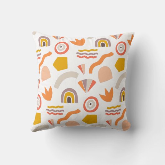 Abstract patroon kussen (Achterkant)