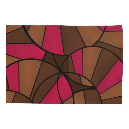 Abstract patroon kussensloop (Achterkant)