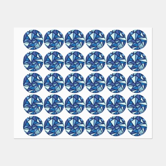 Abstract patroon labels (Vel)