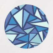 Abstract patroon labels (Design 2)