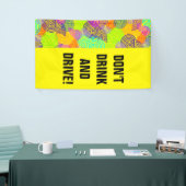 Abstract patroon - labyrint, gekleurd + uw rug. spandoek (Beurs)
