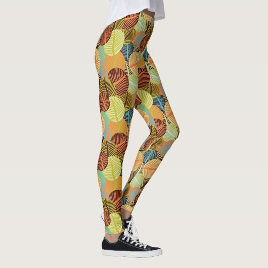 Abstract patroon leggings (Rechts)