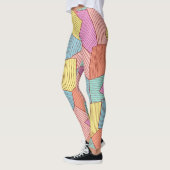 Abstract patroon leggings (Links)