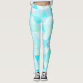 abstract patroon leggings (Voorkant)