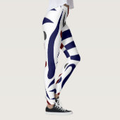 abstract patroon leggings (Rechts)