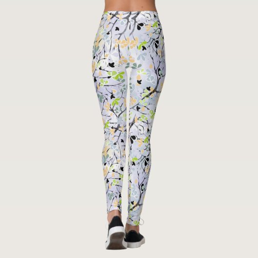 Abstract patroon leggings (Achterkant)