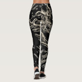 Abstract patroon leggings (Achterkant)