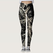 Abstract patroon leggings (Voorkant)