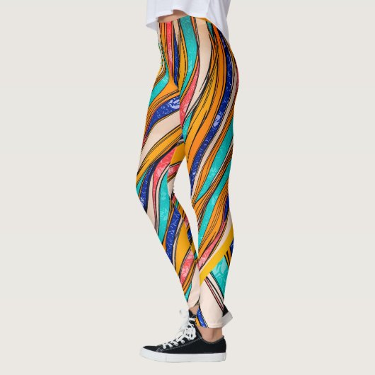 Abstract patroon leggings (Links)
