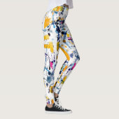 Abstract patroon leggings (Rechts)