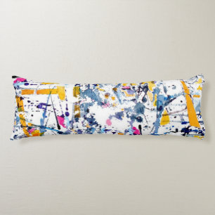 Abstract patroon lichaamskussen