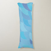 Abstract patroon lichaamskussen (Voorkant Verticaal)