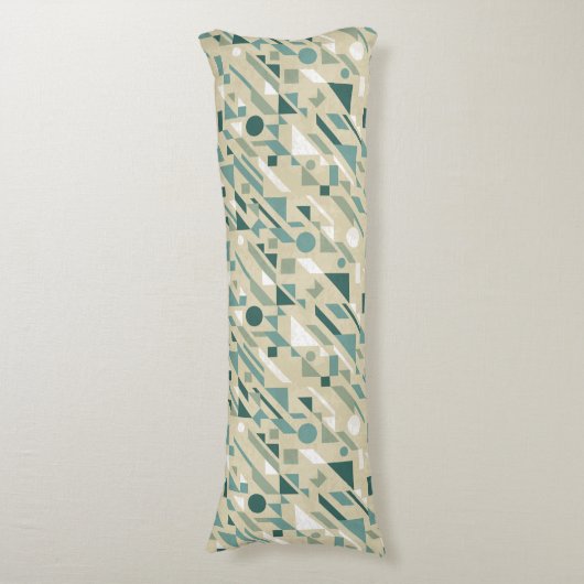 Abstract patroon lichaamskussen (Voorkant Verticaal)