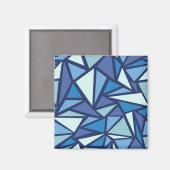 Abstract patroon magneet (Voorkant / Achterkant)