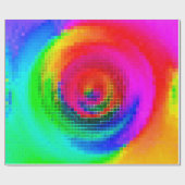 abstract patroon, meerkleurig geometrisch behang cadeaupapier (Vlak)