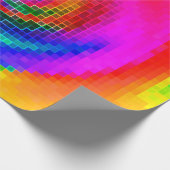 abstract patroon, meerkleurig geometrisch behang cadeaupapier (Hoek)