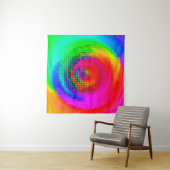abstract patroon, meerkleurig geometrisch behang wandkleed (In Situ (horizontaal))
