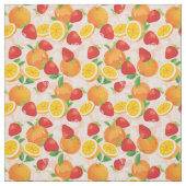 Abstract patroon met aardbei stof (Swatch)