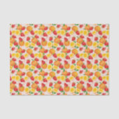 Abstract patroon met aardbei tissuepapier (Voorkant)